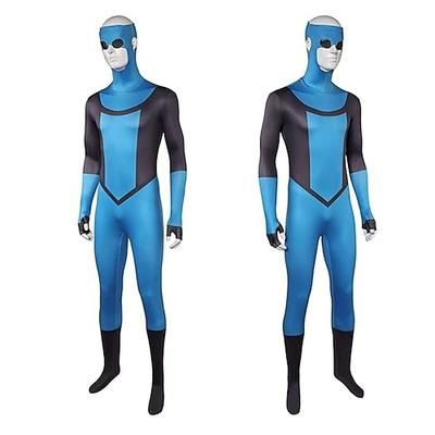 Avventura Invinciboy Supereroe Tute Zentai Abiti Body Video gioco Cosplay Costumi a Tema Film e TV for Per uomo Adulti Mascherata Halloween Performance Con il fumetto