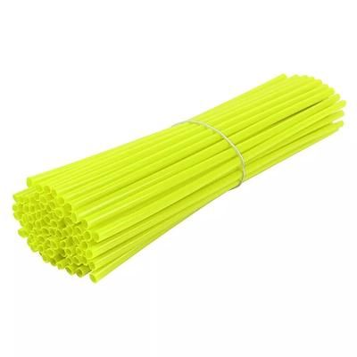 72 pezzi 24 cm copriraggi universali per moto da cross, kit di protezione per raggi per cerchi di moto, per bici da motocross