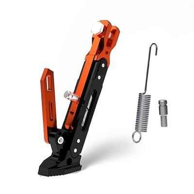 cavalletto universale per moto supporto laterale staffa di supporto piede cavalletto laterale regolabile treppiede per moto motocross scooter ciclomotore