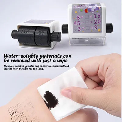 Teaching Stamp 2 In 1Fill In The Blank Roller Reusable Math Roller Stamp Design Digital Stamp Within 100 Math Practice