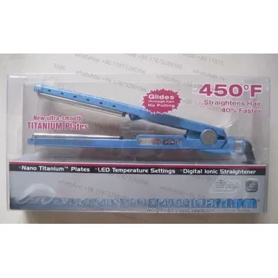 For PRO Straight Clip Hair Straightener Nano Ceramic Perm Nano Titanium