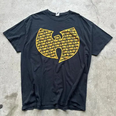 Heavy Metal Band Streetwear Hip Hop Rap Clothing Hip Hop T Shirts Wu-Tang Clan RZA White Tee Oversized Y2k Short Sleeve Unisex