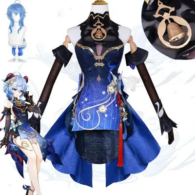 Twilight Blossom Ganyu Cosplay Genshin Impact Cosplay Costume New Skin Gan Yu Outfit Wig Liyue Lantern Rite Women Dress Clothes