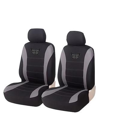 4PCS Copertura sedile auto per Sedili anteriori Morbido Prevenire le macchie per Autovettura / SUV / Auto