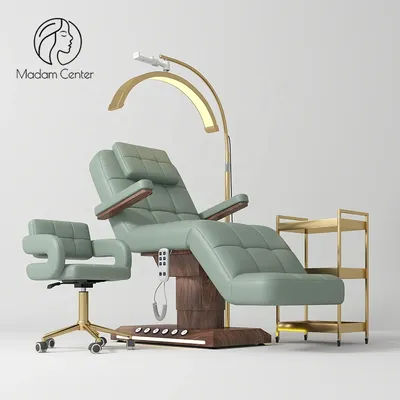 Madamcenter Cosmetology Aesthetic Clinic Furniture Facial Cosmetic Chair Electrical Beauty Esthetician Bed Maca Esttica