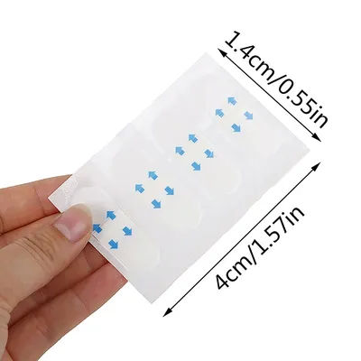 40pcs Invisible V Face Lift Tapes Wrinkle Removal Sticker Face Forehead Neck Sticker Pad Anti Aging Patch Facial Slimming Mask