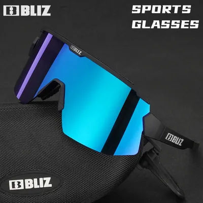 BLIZ Breeze Ultra Light TR90 Sports Sunglasses UV400 Fashion Unisex Motorcycle Windproof Cycling MTB Running Fishing Goggles