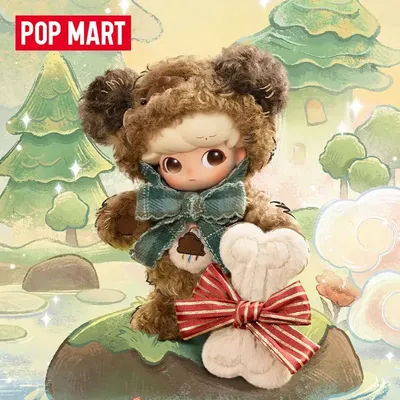 POPMART DIMOO Tiny Puppy Series 1/8 Blind Box Toys Mystery Box Guess Bag Cute Doll Anime Action Figure Birthday Gift