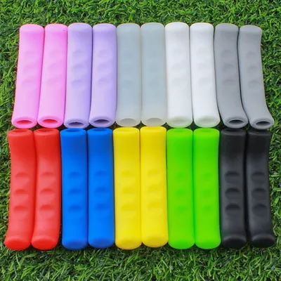 1Pair Silicone MTB Brake Handle Covers Anti-slip Handlebar Grip Protectors Essential Cycling Gear Bike Accessories