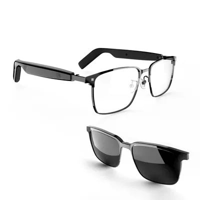 SG-20 Pro 2 en 1 TWS lunettes intelligentes à usage quotidien Audio Bluetooth, Assistant vocal, conception légère 9D