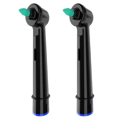 2 pièces compatibles avec les têtes de brosse de rechange pour brosse à dents électrique Oral B, têtes de brosse à dents interdentaires pour nettoyer entre les dents