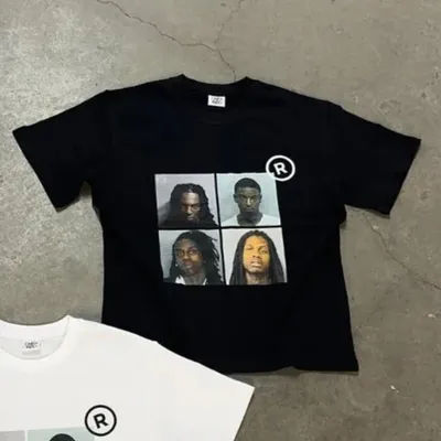 2025 à la mode haute rue Hip-hop Streetwear Harajuku rétro classique lettre surdimensionné T-shirt hommes Goth décontracté coton Y2K haut femmes