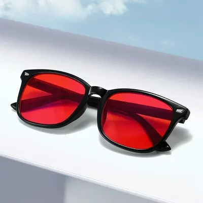Nouvelles lunettes de soleil tendance style clou de riz pour la photographie de rue et les voyages, lunettes anti-lumière bleue à la mode