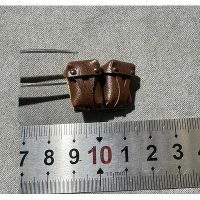 1/6th Red Alert Toys Model WWII Series Bags can be Attached into Waist Belt Accessories For 12" Action Figure Scene Component