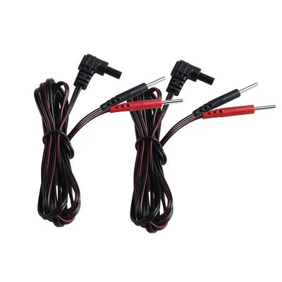 Electrode Lead Wires TENS Conductive Standard Pin for Ems Massage Electrode Pad Standard Pin Digital Tens Machine Health Care