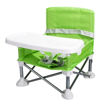 Baby Booster Seat Dining Chair Outdoor Beach Seat Baby Furniture Supplies New Portable Travel Folding Kids With Feeding Chair