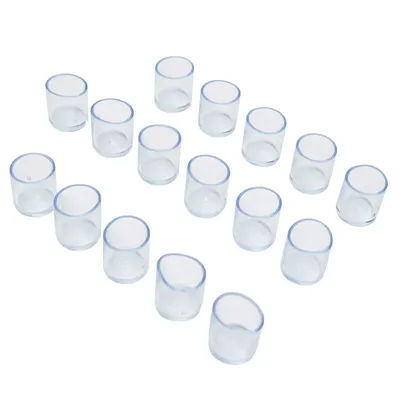 16pcs Chair Leg Cap Rubber Feet Protector Pads Non-slip Furniture Table Covers Furniture Leveling Feet Home Decor
