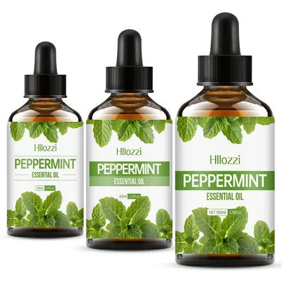 100ml/60ml/30mlPeppermint essential oil hydrating multifunctional essential oil aromatherapy candle car diffuser