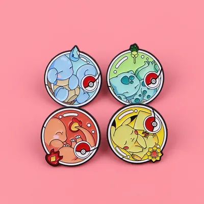 Cute Anime Genie Enamel Pines Cartoon Animals Brooches Metal Pin Badge on Backpack Clothing Accessories Fashion Jewelry Gifts
