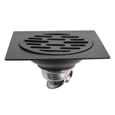 1pc Shower Floor Drain Backflow Preventer Stainless Steel Floor Drain Bathroom Insect Proof Anti-odor Sewer Drainage Cover