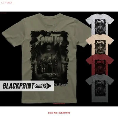 T-shirt Spinal Tap The Majesty of Rock en coton pour hommes, toutes tailles S 5XL, 18 couleurs, avec affiche de groupe, couverture d'album, graphique vintage délavé
