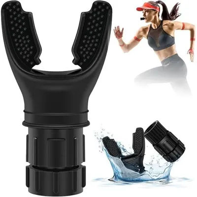 Breathing Trainer Lung Flexer Durable Fitness Exerciser Increases Lung Capacity Breath Adjustable Levels Respiratory Deep Breath