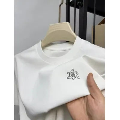T-shirt à manches courtes de haute qualité, nouveau style estival, tendance et polyvalent, pour hommes et femmes, avec motifs décontractés