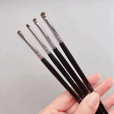 Detail Eyeliner Brush – Precise Eyelid and Lying Silkworm Eye Shadow Brush for Perfect Detailing