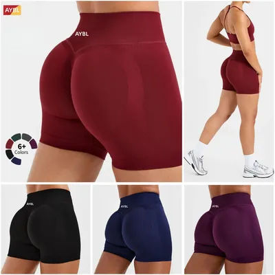 Adapt Seamless Shorts Women Seamless Sports Yoga Shorts Gym clothes Fitness Workout wear Scrunch Bum Tights