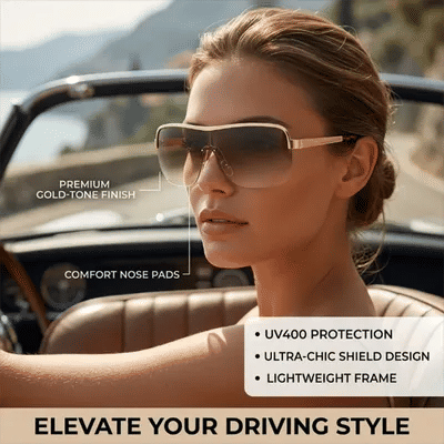 Lunettes de soleil carrées semi-cerclées pour femmes, nouvelle mode, lunettes de soleil monobloc pour hommes, surdimensionnées, style Y2K, demi-montures