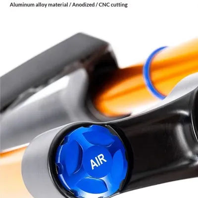 Bicycle Suspension Fork Cap Parts Manual Cover Aluminum Alloy Bike Air Cap Fork Protector For Mountain Bike·