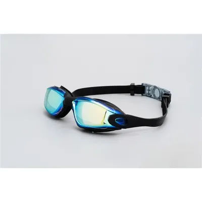 Fanceey lunettes de natation pour adultes à la mode lunettes de natation colorées en Silicone Anti-buée étanche équipement de natation de sport