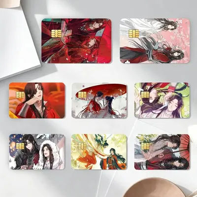 Autocollants HD pour cartes de crédit H-Heaven Officials B-Blessing, décalcomanies pour cartes de jeu, film mat pour cartes, autocollant étanche à petite puce