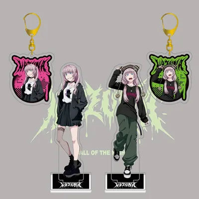 Call of the Night Season 2 Acrylic Standee / Keychain – Nazuna Nanakusa Street Fashion Ver., Anime Figure Desk Decor Bag Charm