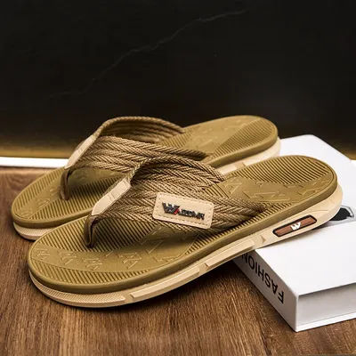 Tongs minimalistes de couleur unie, résistantes aux hautes températures, imperméables, unisexes, pour la maison et la plage