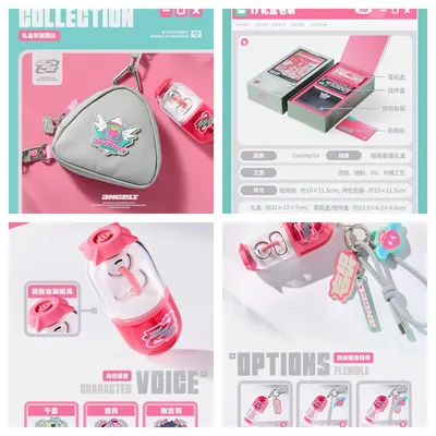 Original ZZZ Angels of Delusion: Shiny Debut Earclip Bluetooth Earphones Gift Box Zenless Zone Zero Cosplay Doujin Gifts