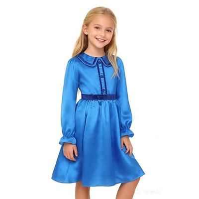 Vestito Costume di fantasia Personaggio classico delle fiabe Cosplay for Ragazze Bambini Halloween Carnevale Settimana del libro Performance Palcoscenico Sinfonia di storie