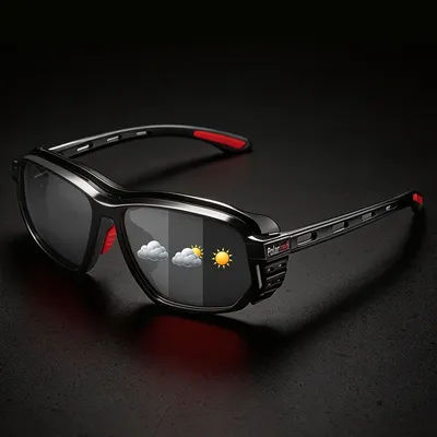 Lunettes de soleil polarisées pour la pêche, pour hommes et femmes, anti-impact, avec coussinets en mousse, protection UV400, pour le sport, la conduite et la pêche