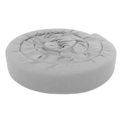 Bed Gap Filler Queen Mattress Bed Frame Wall Gap Blocker Grey Brushed Fabric Dorm Room Furniture Cushion Filler