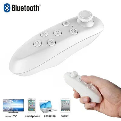 Wireless Bluetooth Gamepad VR Glasses Remote Control Controller For Android Smartphone E-book Joystick Gamepad For 3D VR Glasses