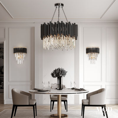 Obsidian | Luxury Crystal Chandelier | Medium / Cool White (6000k) | MOD LIGHTING