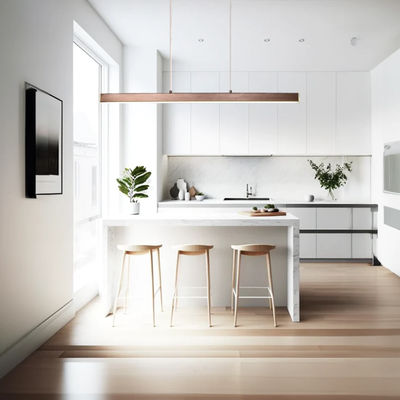 Luka | Minimalistic Pendant Light | Copper / Medium / Warm White | MOD LIGHTING