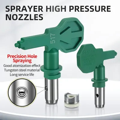 HEA Tip High Pressure 2-5 Series Nozzle Holder For Wagner Titan Airless Sprayers Airless Nozzle Airbrush Tips