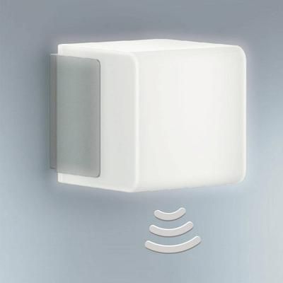 STEINEL L 835 SC Applique da esterno Sensor argento SC, dimmerabile, Alluminio / Grigio / Zincato, Plastica, Moderno