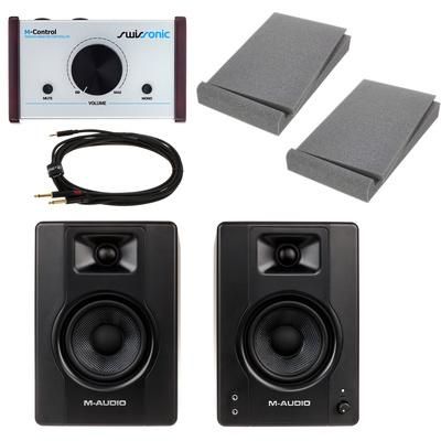 M-Audio BX4 M-Control Bundle