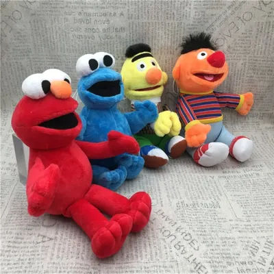 Kawaii 10cm Sesame Street Elmo Elmo plush doll doll sleeping pillow birthday gift Christmas gift