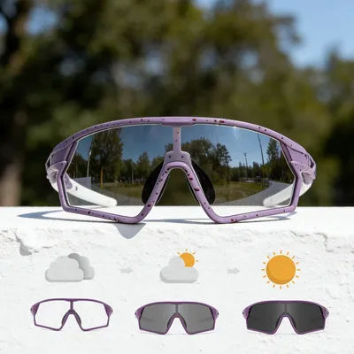 Photochromic Sunglasses for men Outdoor Sports Bike Cycling Glasses Women MTB Climbing Driving Bicycle Eyewear