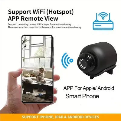 Mini caméra X5 sans fil 1080P, caméra de surveillance de sécurité, vision nocturne, détection de mouvement, caméscope, mini caméra, moniteur, maison intelligente