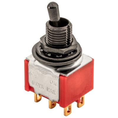 MEC Mini Toggle Switch Short 6/2