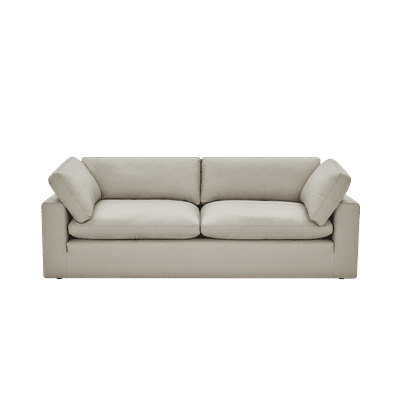 Bloom Leather 3 Seater Sofa Mocha
